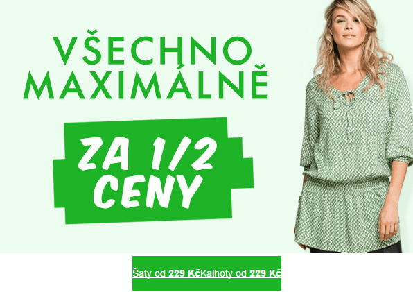 Sleva minimálně 50% na vše