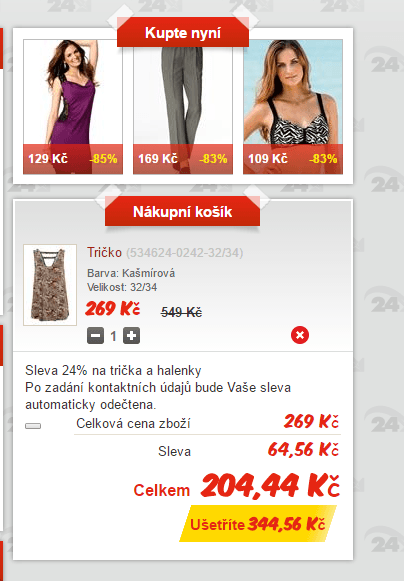Sleva minimálně 50% na vše