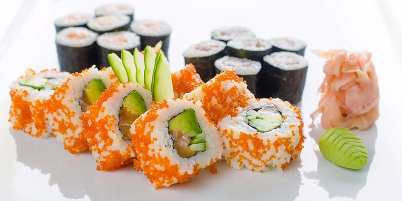 Pestré sushi sety