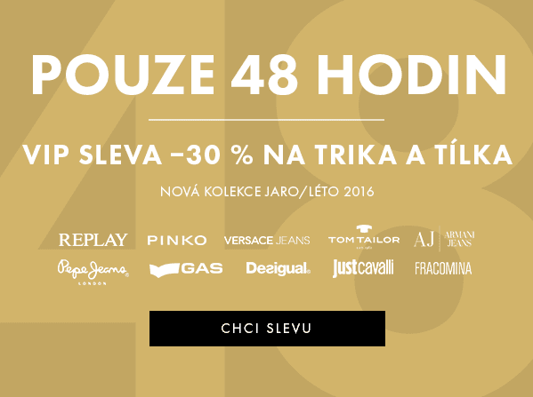 Sleva 30% na trička super značek