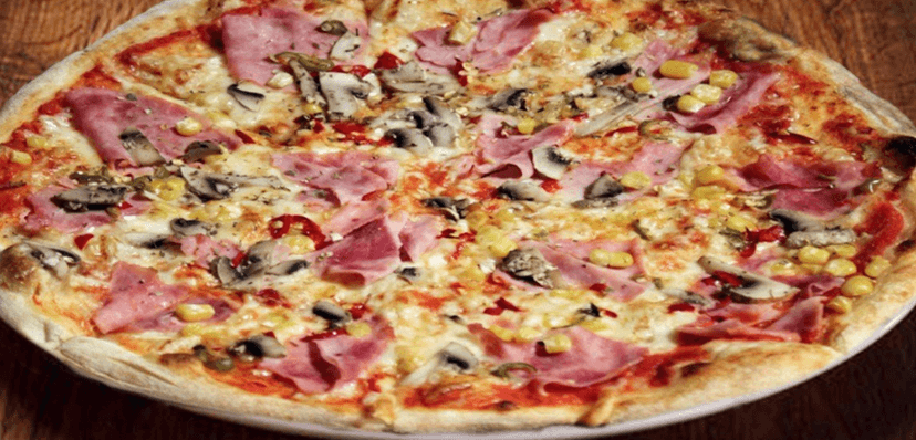 Dvě senzační pizzy o průměru 32 cm