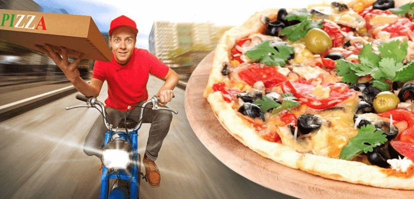 2 lahodné pizzy včetně rozvozu