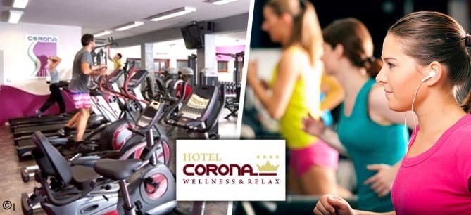 Permanentka do fitness, sauny aj.