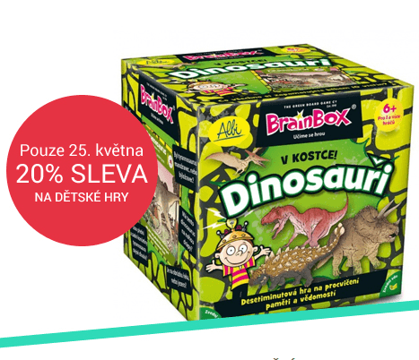 20% sleva na všechny dětské hry