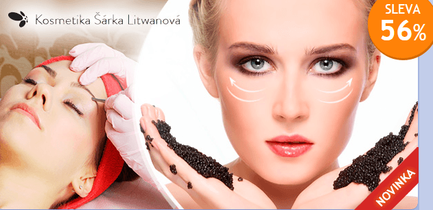 Luxusní kaviárové ošetření pleti
