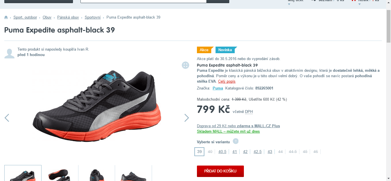 Pánské boty Puma Expedite