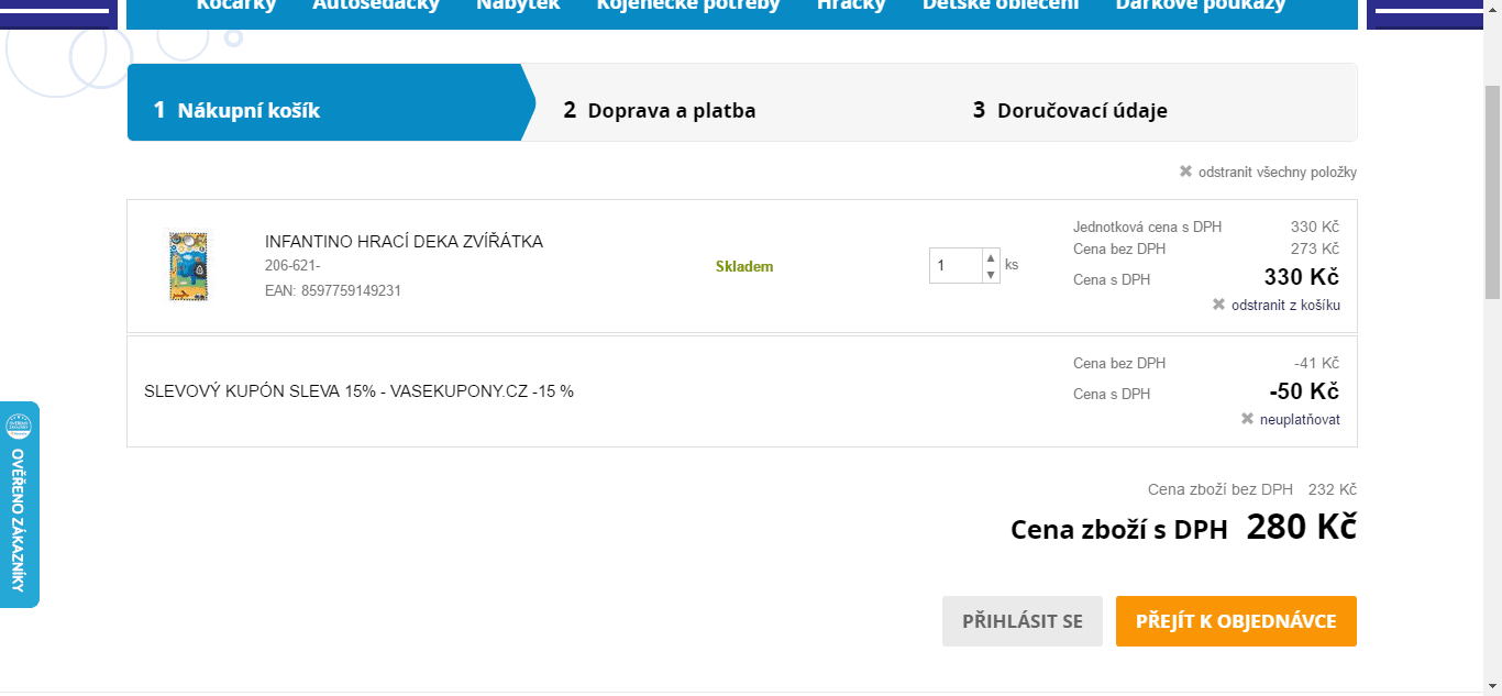 Hrací deka Zvířátka Infantino