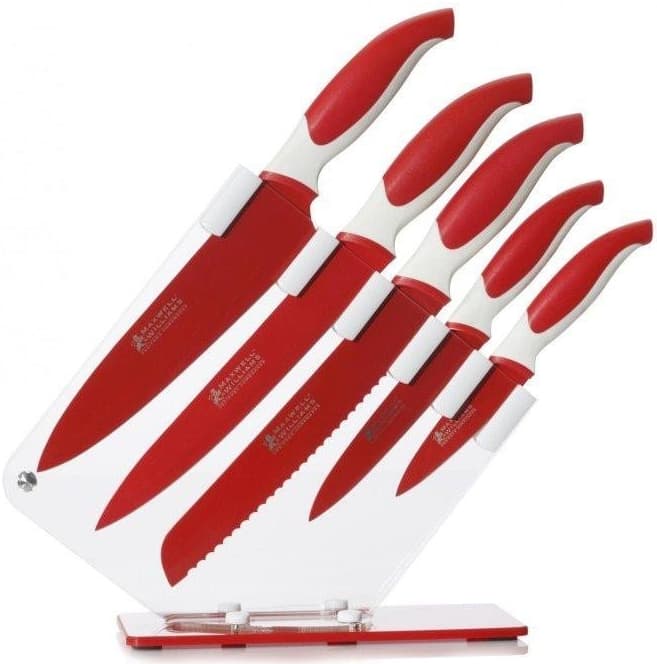 Sada 5 nožů + stojan Maxwell & Williams