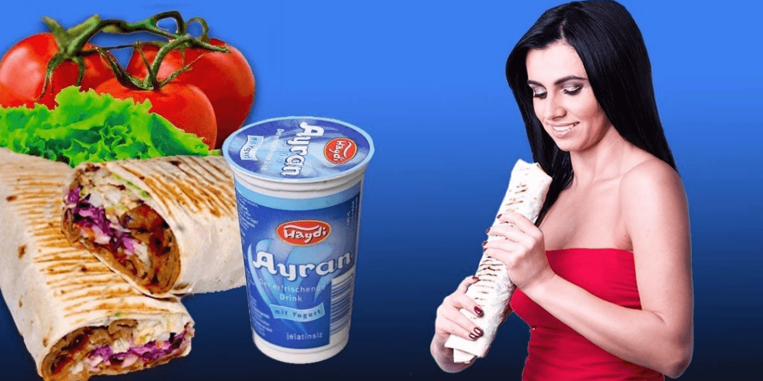 Twister s grilovaným masem a nápoj pro dva