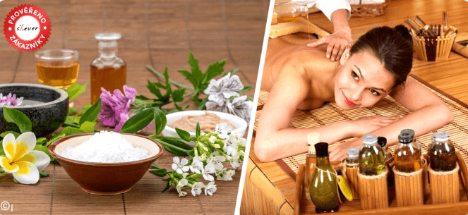 Aromaterapeutická masáž ramen, zad, šíje a nohou