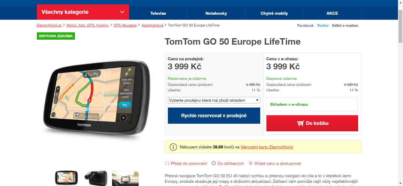 TomTom GO 50 Europe Lifetime