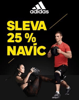 Sleva 25% v outletu Adidas