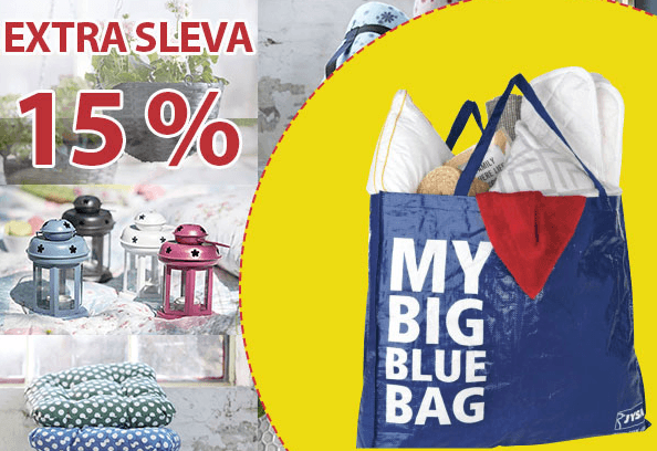 Sleva 15% + taška zdarma