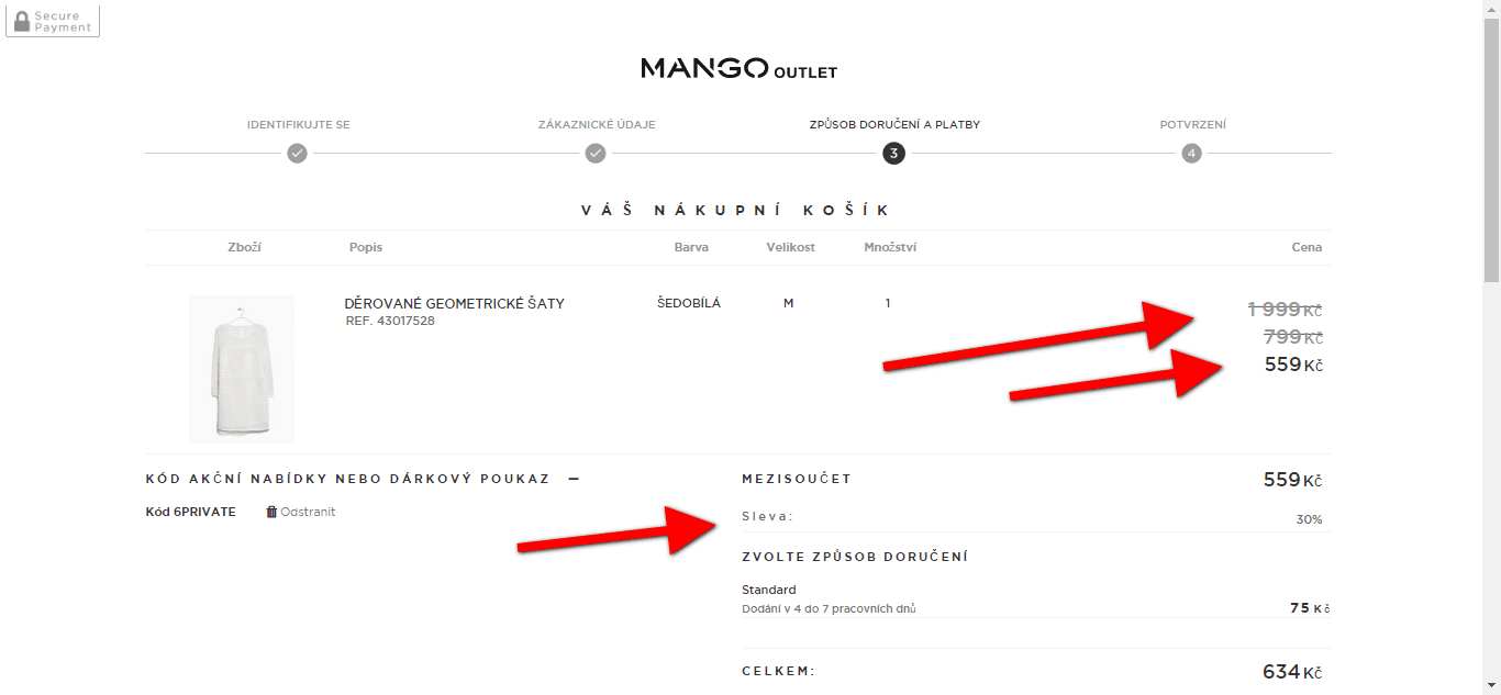 Extra sleva 30% na vše z Mango Outletu