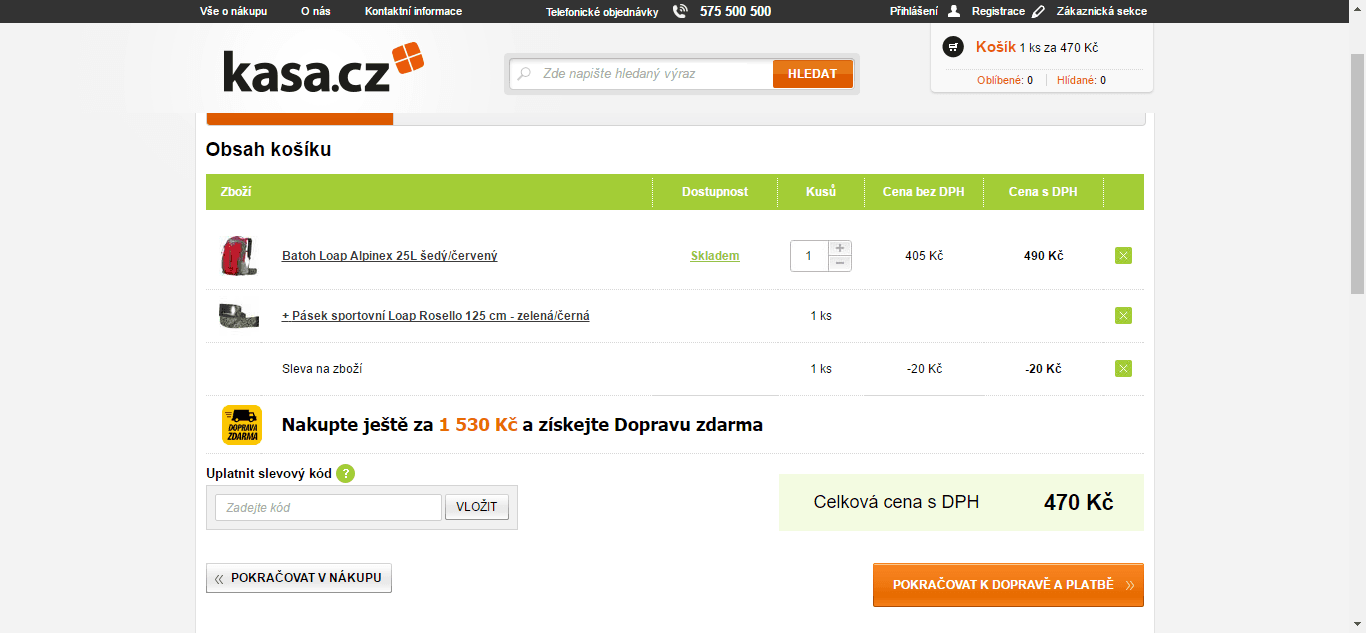 Turistický batoh Loap, 25 l. + dárek zdarma