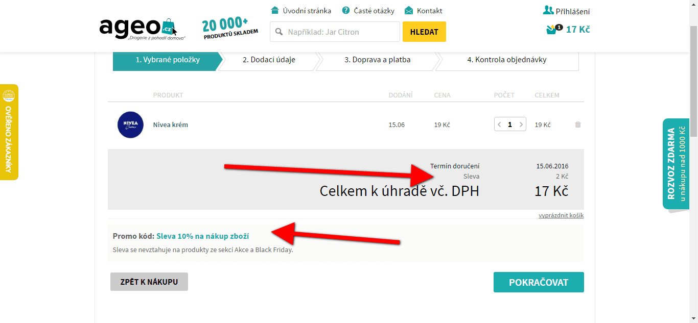 Velký výprodej letních produktů + extra sleva