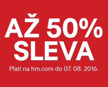 Výprodej v eshopu H&M + doprava zdarma