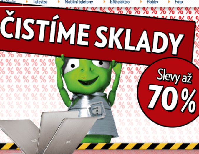 Alza - výprodej začne v 9.00 (16.6.)