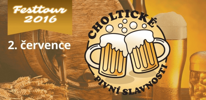 Choltické pivní slavnosti - vstup