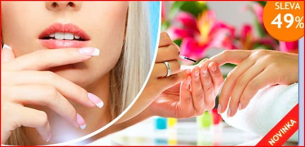 Suchá manikúra, peeling a výživná maska