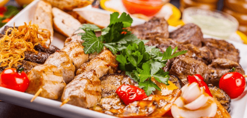 Masový mix grill až pro 4 osoby