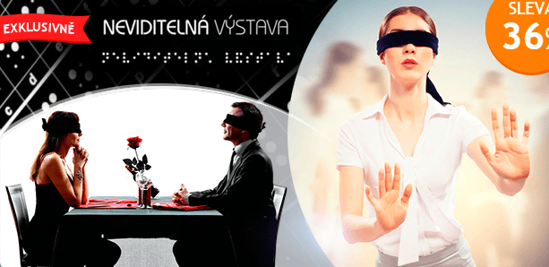 Vstupenky na Neviditelnou výstavu pro dva