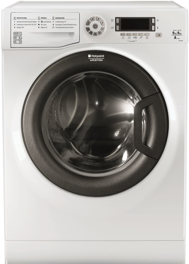 Pračka se sušičkou Hotpoint 9/6kg, 1600 ot.