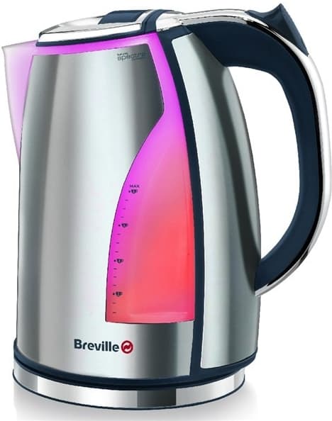 Rychlovarná konvice Breville, měnící barvy