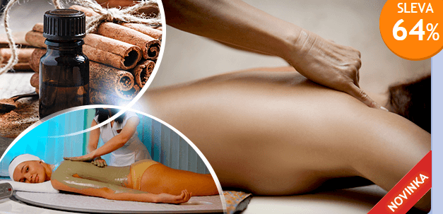 60min. relaxační masáž zad, krku a šíje
