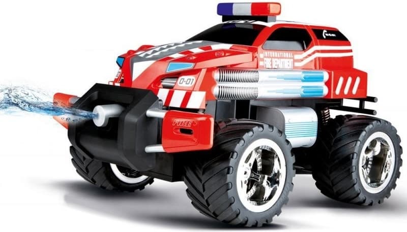 RC auto Carrera, stříká vodu, 18 km/hod