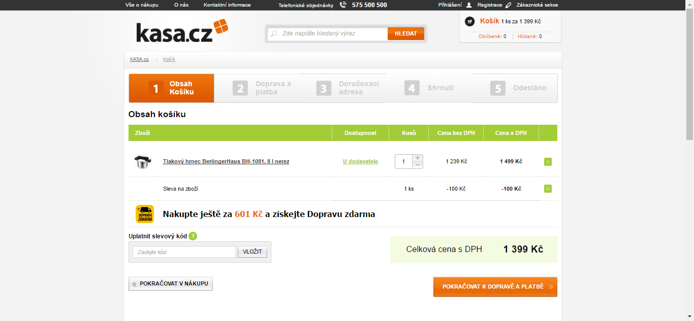 Tlakový hrnec BerlingerHaus 8 litrů, nerez