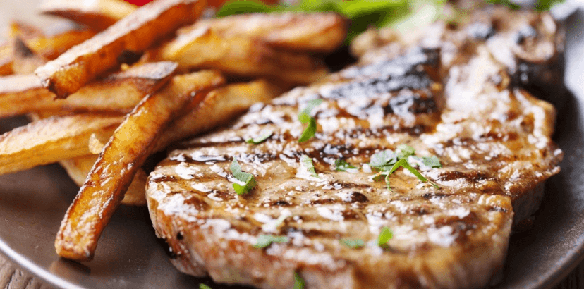 Bylinkami provoněný steak