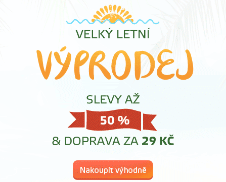 Sortiment péče o tělo a zdraví ve výprodeji