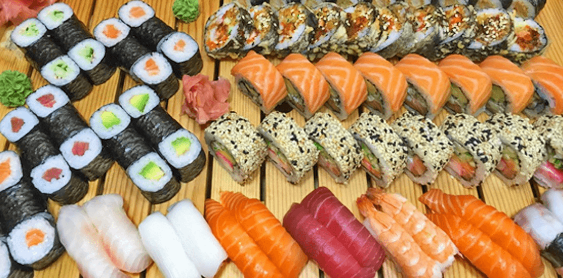 Skvěle namíchané sushi sety v King Sheng