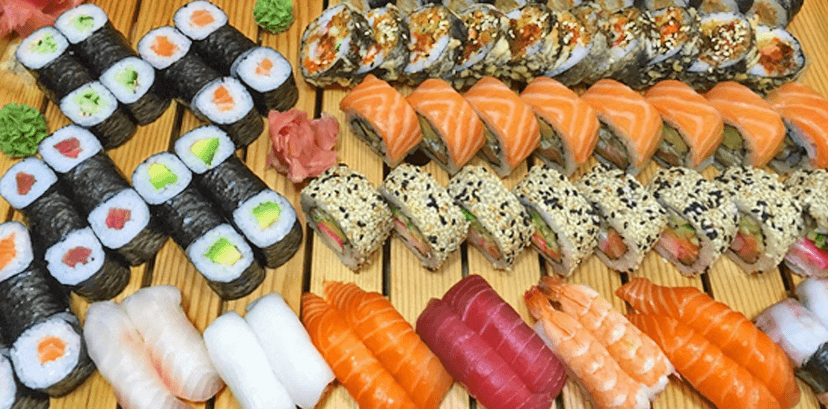 Skvěle namíchané sushi sety v King Sheng