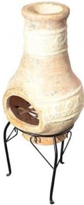 Zahradní terakotový krb / gril - v. 74 cm