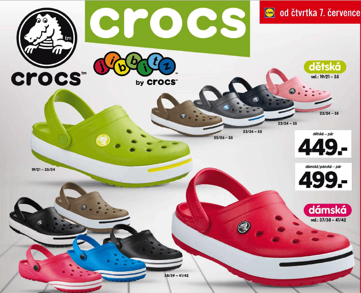 Výprodej Crocs v Lidlu + tip
