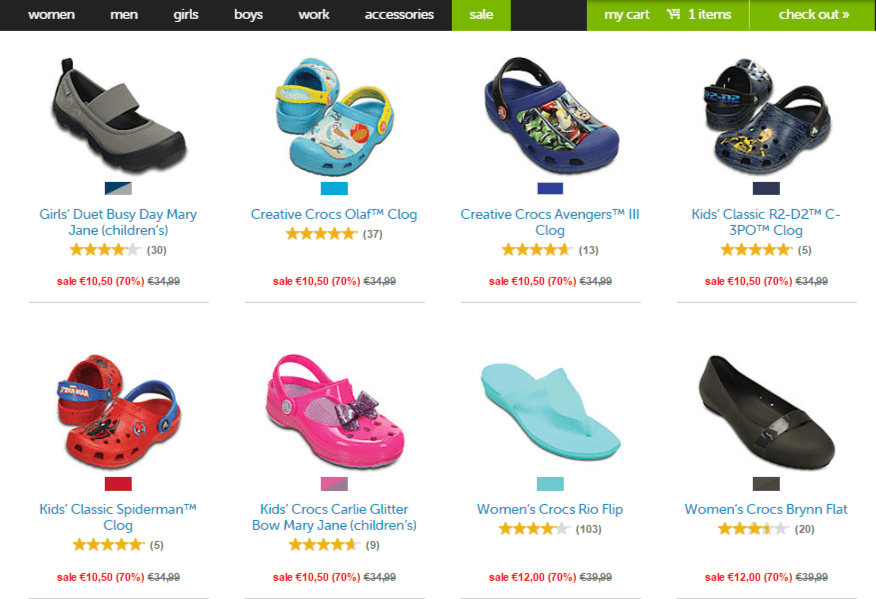 Výprodej Crocs v Lidlu + tip