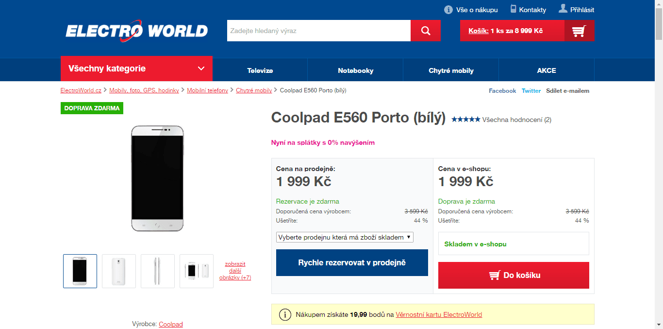 Coolpad, 4x 1,2GHz, 1GB RAM, LTE, 4,7 qHD