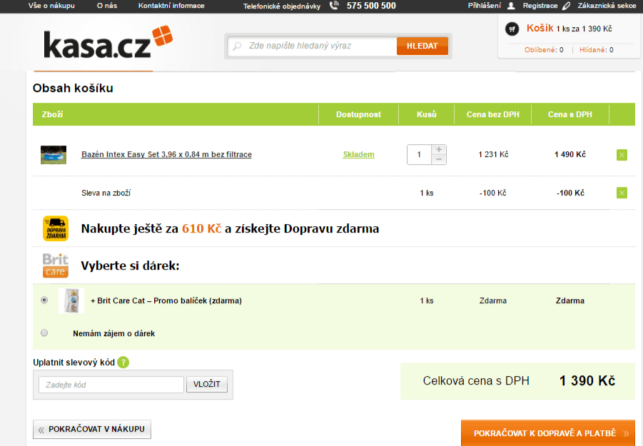 Bazén Intex, 3,96 x 0,84 metru + DZ