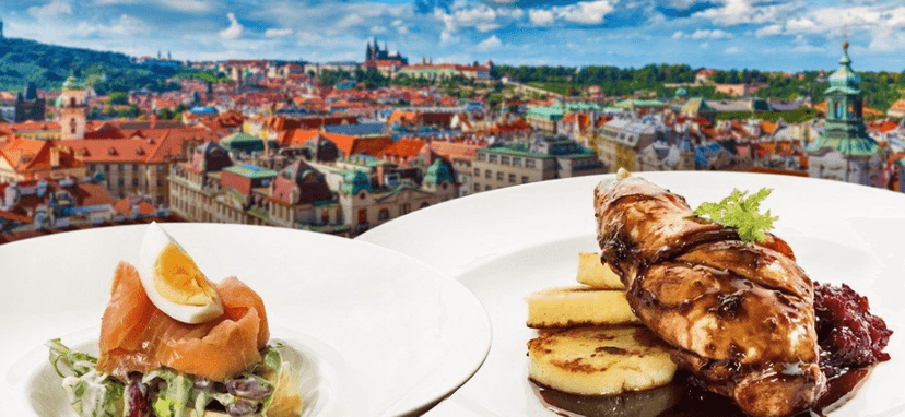 Menu v Žižkovské věži + vstup do observatoře