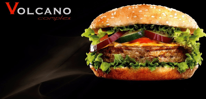 Burger s celým hovězím steakem Angus