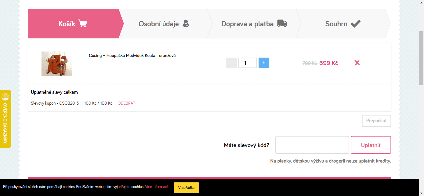 Dřevěná houpačka Cosing Koala
