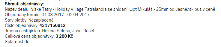 Výprodej dovolených u Pelikana -1500 Kč