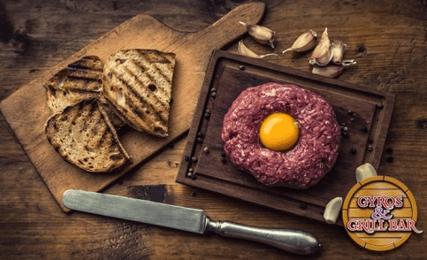 300g tatarák z mladého belgického býčka
