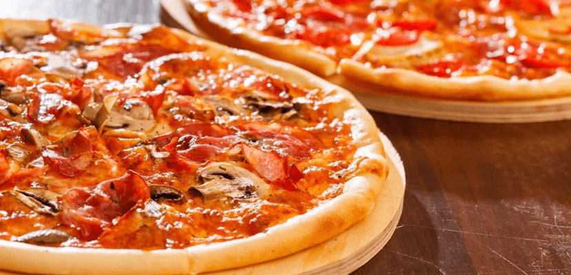 Dvě pizzy dle výběru
