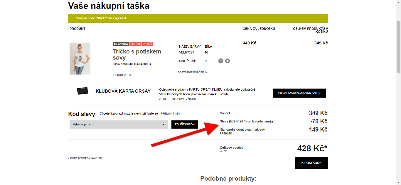 Sleva 20% na 1, vámi vybraný produkt