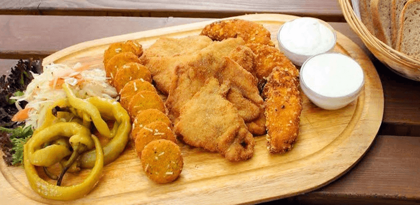 600 g smažených dobrot z masa