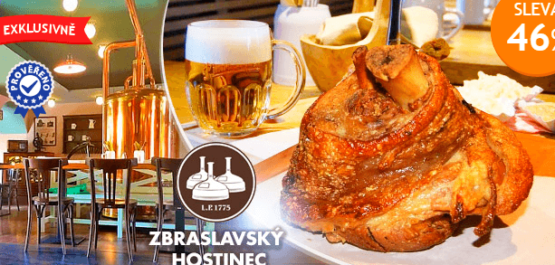 1400g grilované vepřové koleno pro 2-3