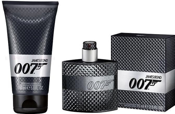 Dárková sada James Bond 50ml edt + 150ml gel